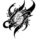 curse mark naruto tattoo design idea