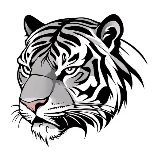 celtic tiger left pec chest tattoo design tattoo design idea