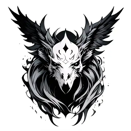 Solo Leveling IGRIS tattoo design idea