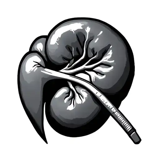 Kidney Transplant tattoo design idea