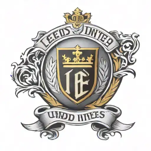 Leeds United logo tattoo design idea