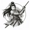 Your enemy Mulan tattoo design idea