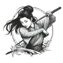 Your enemy Mulan tattoo design idea