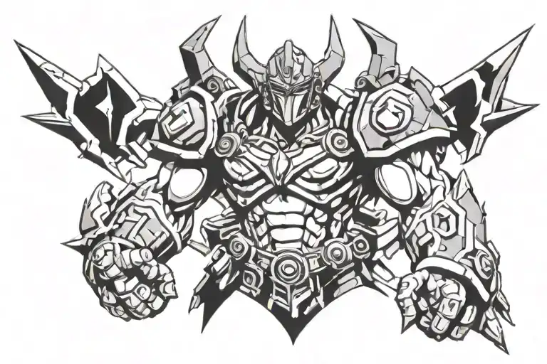 Gurren Lagann tattoo design idea