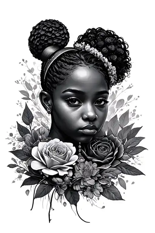 Utopia for black people tattoo design idea