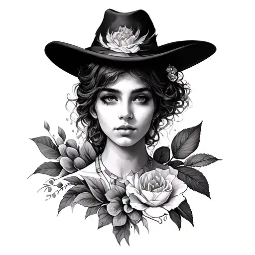 Stipple Shading tattoo design idea