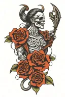 heretic tattoo design idea