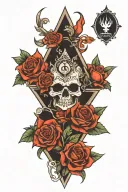 heretic tattoo design idea