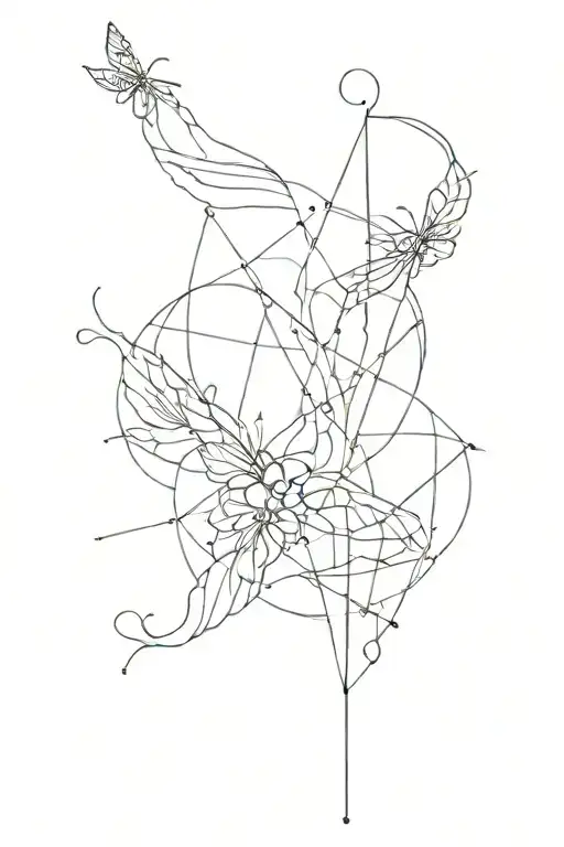 Muse Tersicore tattoo design idea