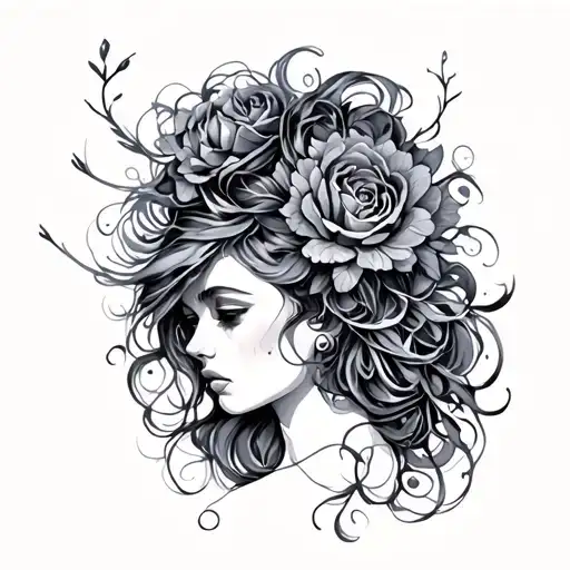 Gemini tattoo design idea
