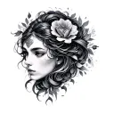 Gemini tattoo design idea