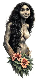Moana inspired tattoo tattoo design idea