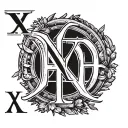 Roman numeral one with the name Anthony on it  tattoo design idea