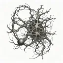 artificial neuron  tattoo design idea