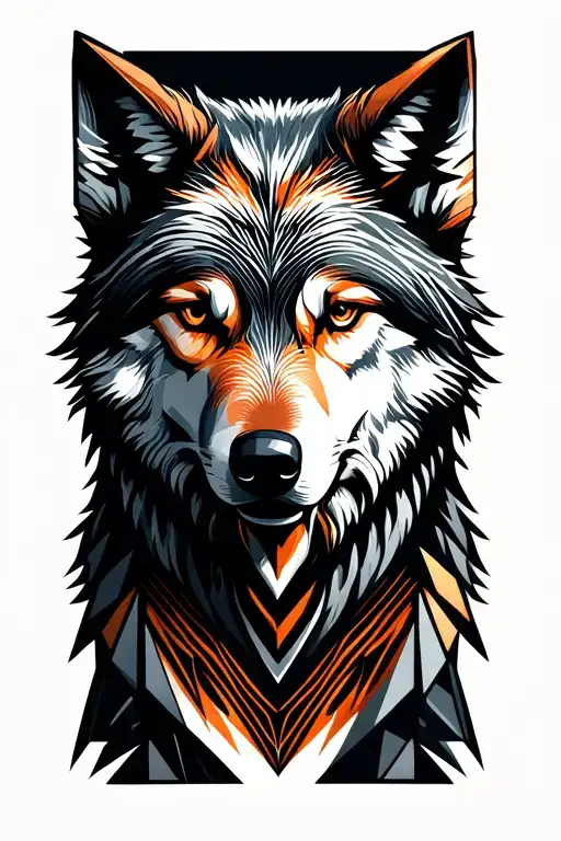 Suicide, Forgiven, Fight, Never give up attitude, Wolf tattoo design idea