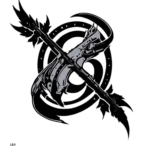 Noble 6 Halo tattoo design idea