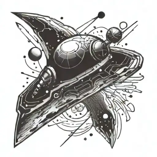 Stay Interstellar tattoo design idea