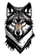 wolf in sheep clothing tattoo design idea