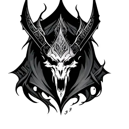 Diablo 4 tattoo design idea