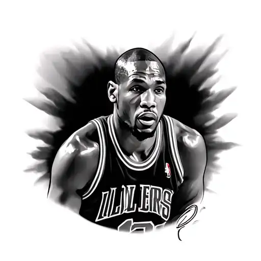 Michael jordan tattoo design idea