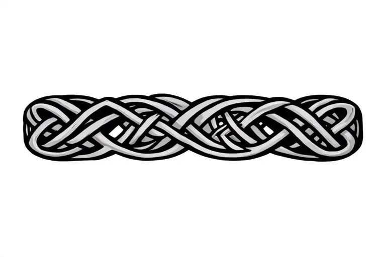 Celtic knot band tattoo tattoo design idea