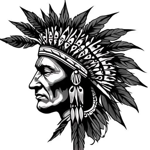 Mapuche tattoo design idea