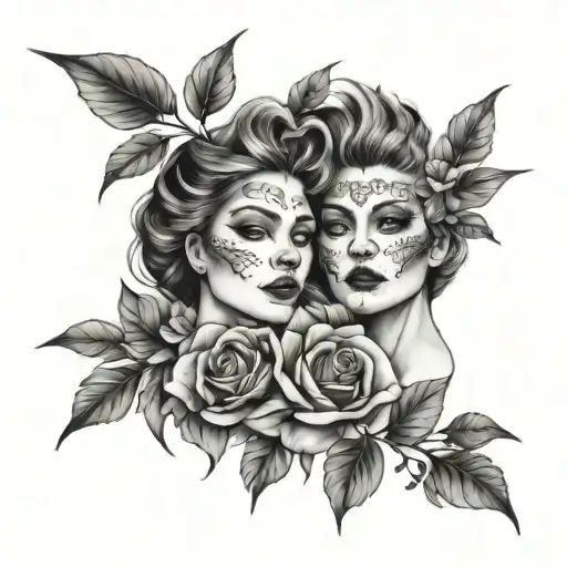lucas emma manon tattoo design idea