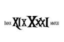 "IX XXI MMXXIII" tattoo design idea