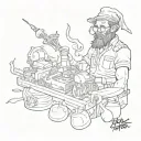 jack of all trades, master of none  tattoo design idea