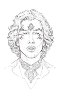 "Monroe Messiah " names written tattoo design idea