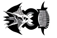 egyptian alien tattoo design idea