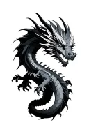 dragon tattoo design idea