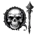 Flail tattoo design idea