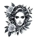 Versace tattoo design idea