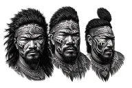 Maori Warrior tattoo design idea