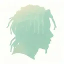 emo,depression,darkness,lonely,suicidal,sad,dark skinned male,dyed short dreads fully hiding face,teens,no tattoos,skinn tattoo design idea