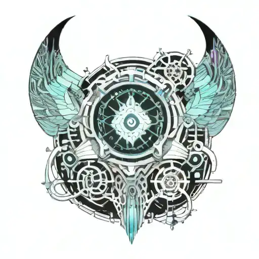 Ovarian Cancer tattoo design idea