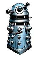 Dalek tattoo design idea