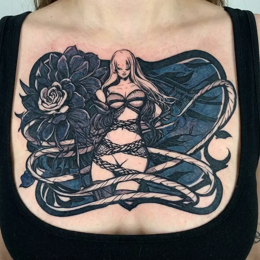 "femdom" "dominatrix" "mistress" "bondage" "dungeon" tattoo design idea