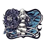 "femdom" "dominatrix" "mistress" "bondage" "dungeon" tattoo design idea