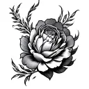 On Triceps tattoo design idea