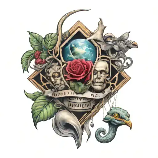 Loyalty Out Values Everything tattoo design idea