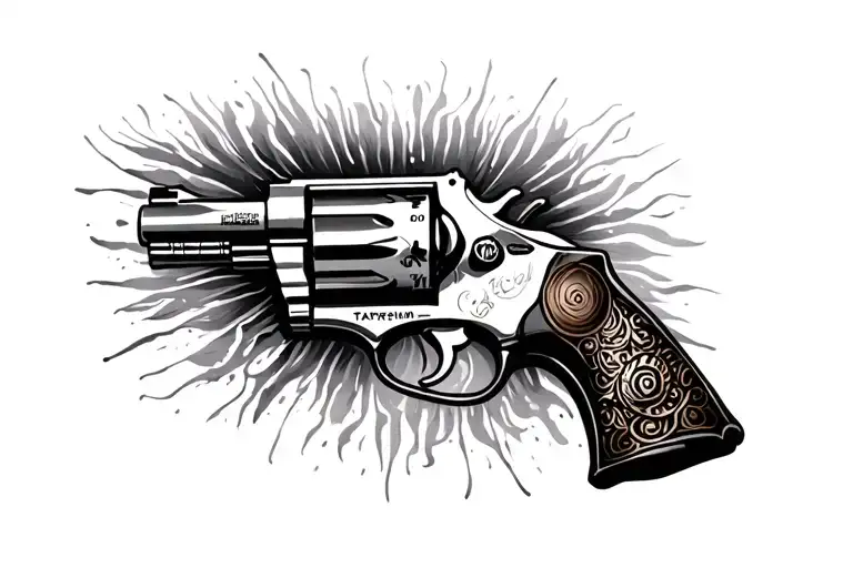 gunshot coverup tattoo tattoo design idea