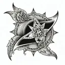 spiritual tattoo design idea