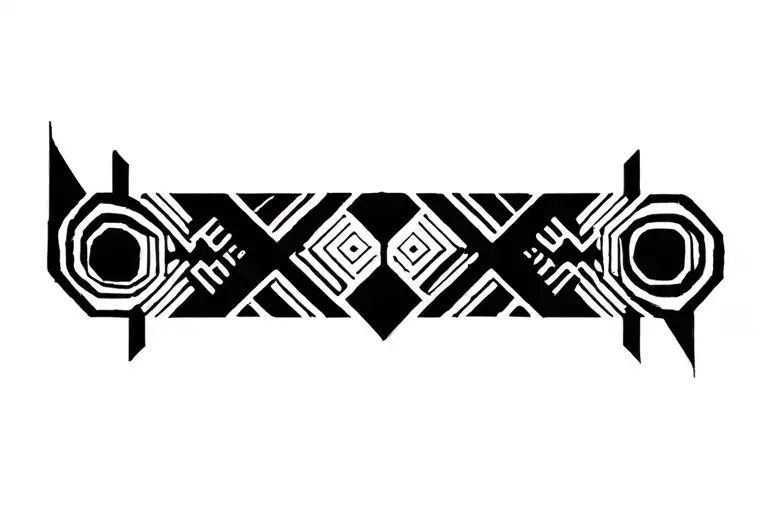 risk taker symbol tattoo design idea