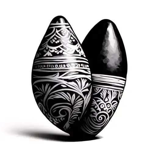 Maracas tattoo design idea