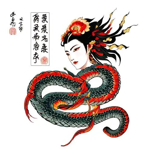 ophiuchus tattoo design idea