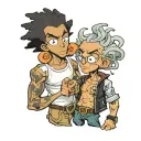 boondocks tattoo design idea