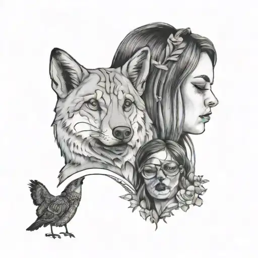 Georgia, best friend, roof tattoo design idea