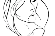 Latina woman tattoo design idea